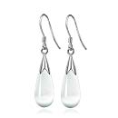 Teardrop Silver Earrings