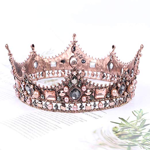 Rhinestone Crown Vintage